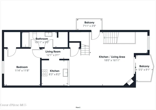 $299,000 | 99 Lookout Peak Drive, Pinehurst, ID 83850