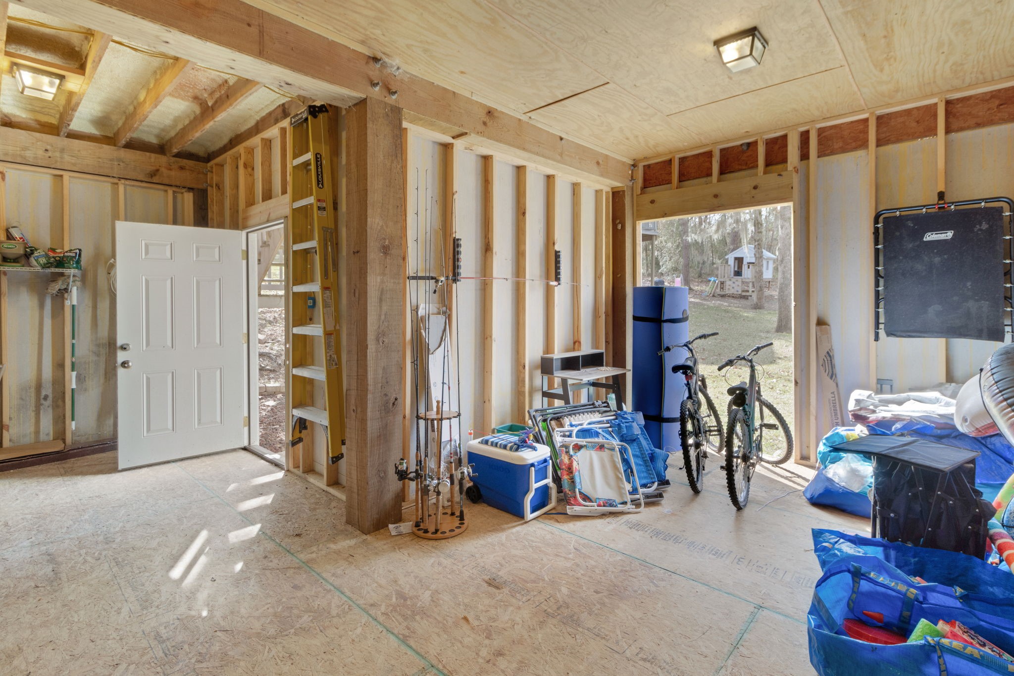 171 Kings Way Coldspring, TX 77331 - Photo 37 of 50 There is a storage room for all your yard equipment and lake toys.