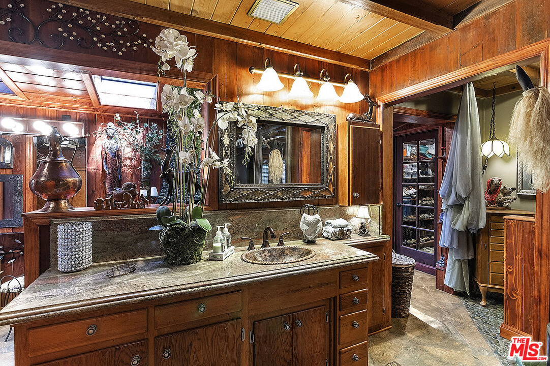 14831 Little Tujunga Canyon Road Sylmar, CA 91342 - Photo 38 of 49 a kitchen with a sink and cabinets