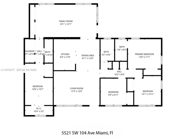 $5,000 | 5521 Southwest 104th Avenue, Miami, FL 33165