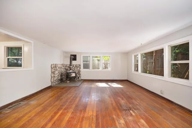a view of a bathroom from a hallway