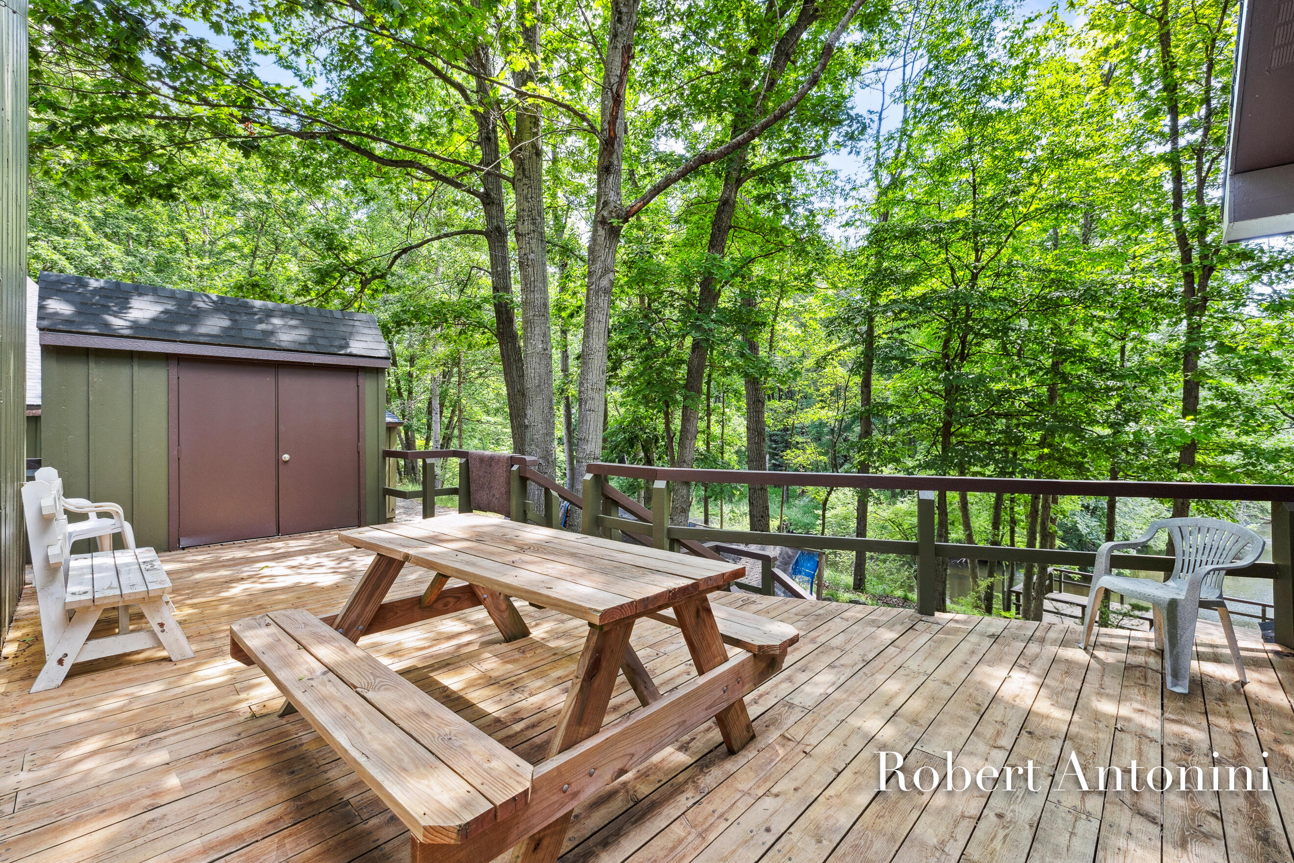 4751 Johnson Road Gowen, MI 49326 - Photo 102 of 146 Large Deck