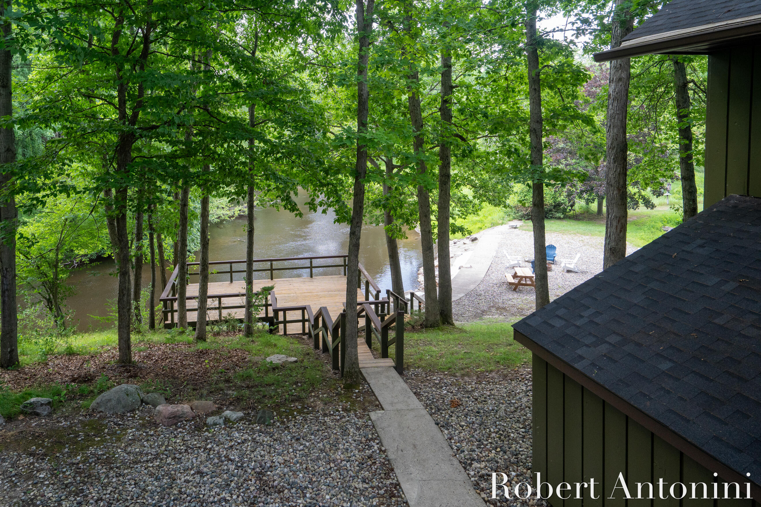 4751 Johnson Road Gowen, MI 49326 - Photo 115 of 146 Looking from the house to the River