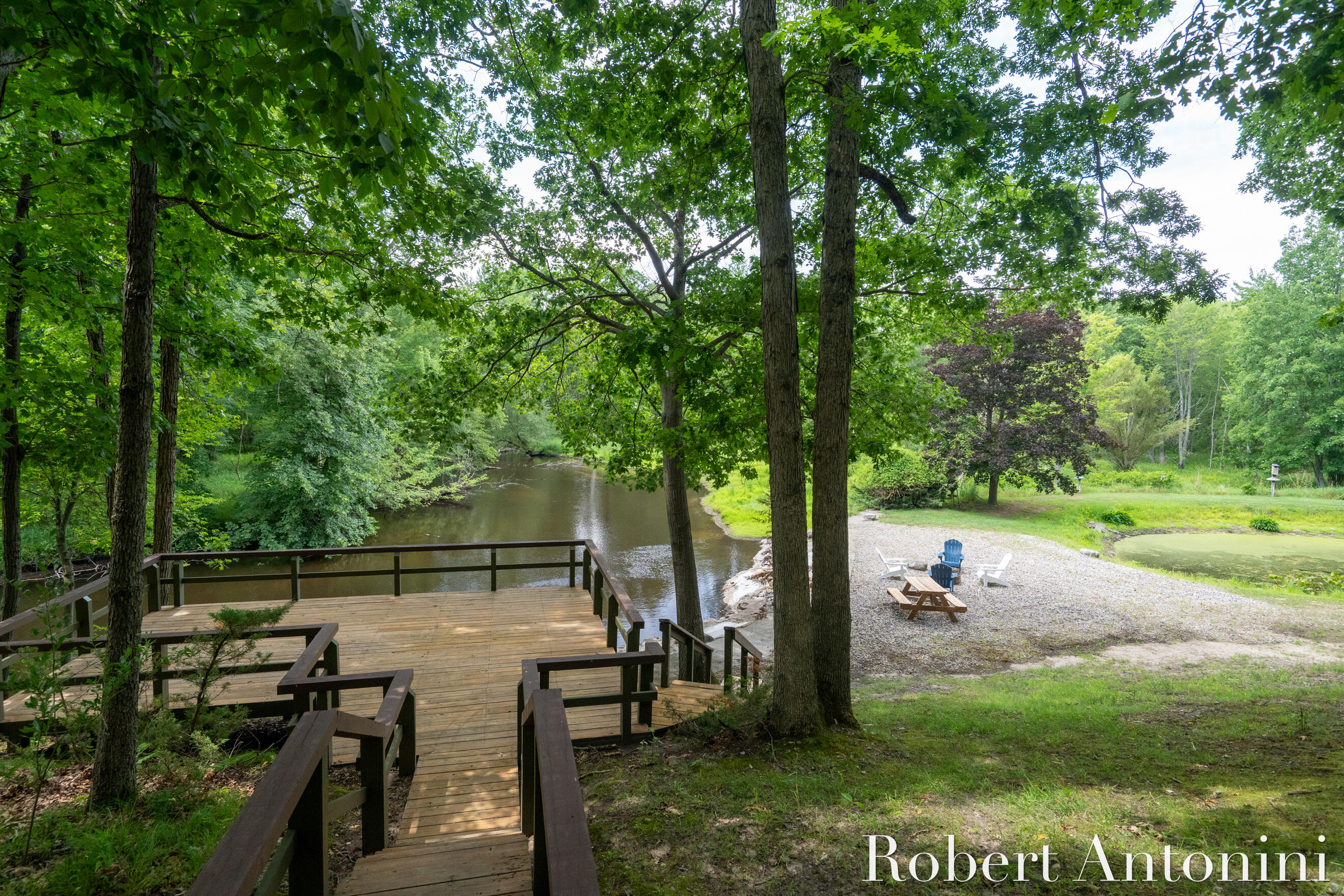 4751 Johnson Road Gowen, MI 49326 - Photo 117 of 146 Deck Overlooking River