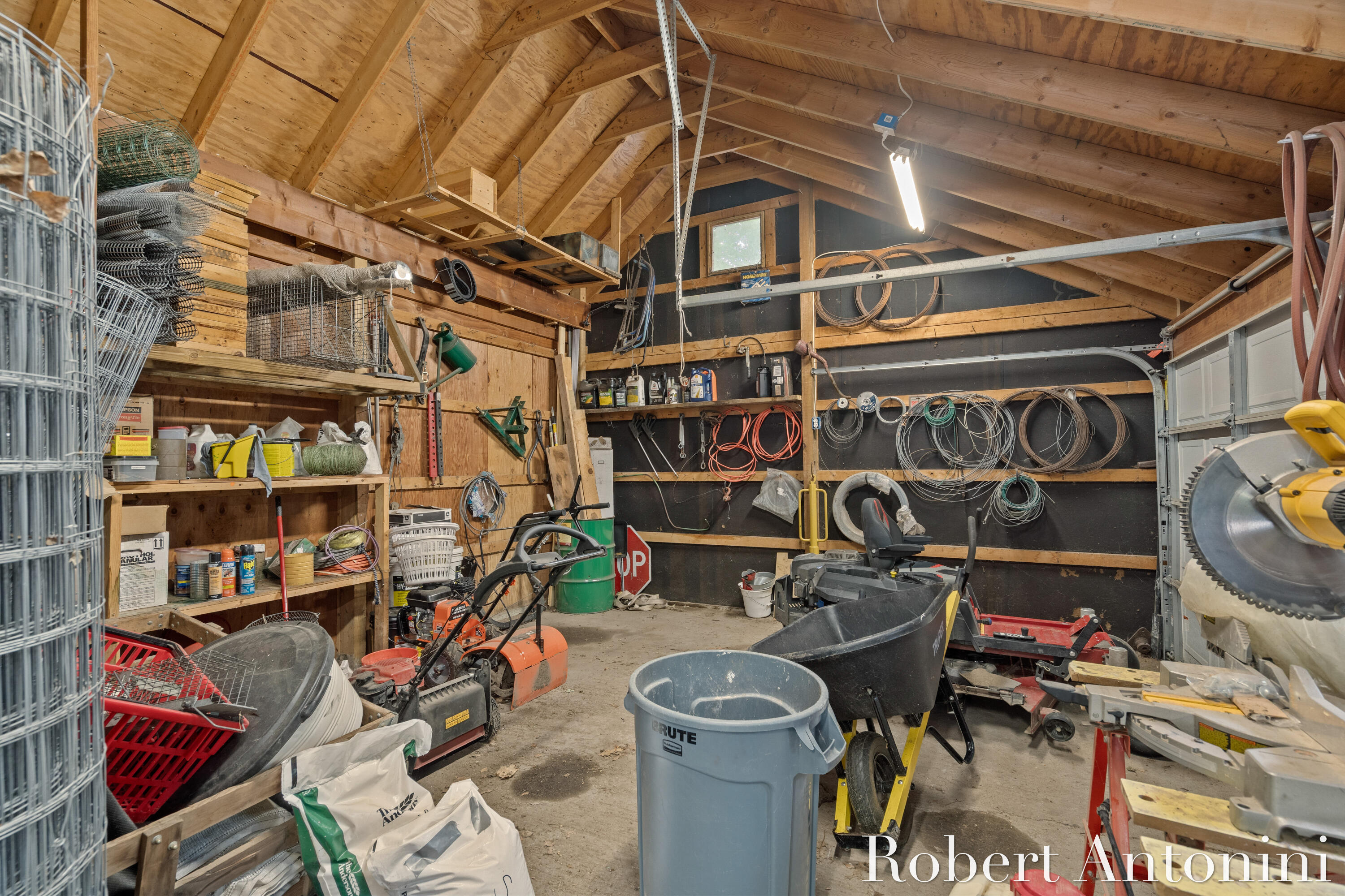 4751 Johnson Road Gowen, MI 49326 - Photo 143 of 146 Inside of Barn