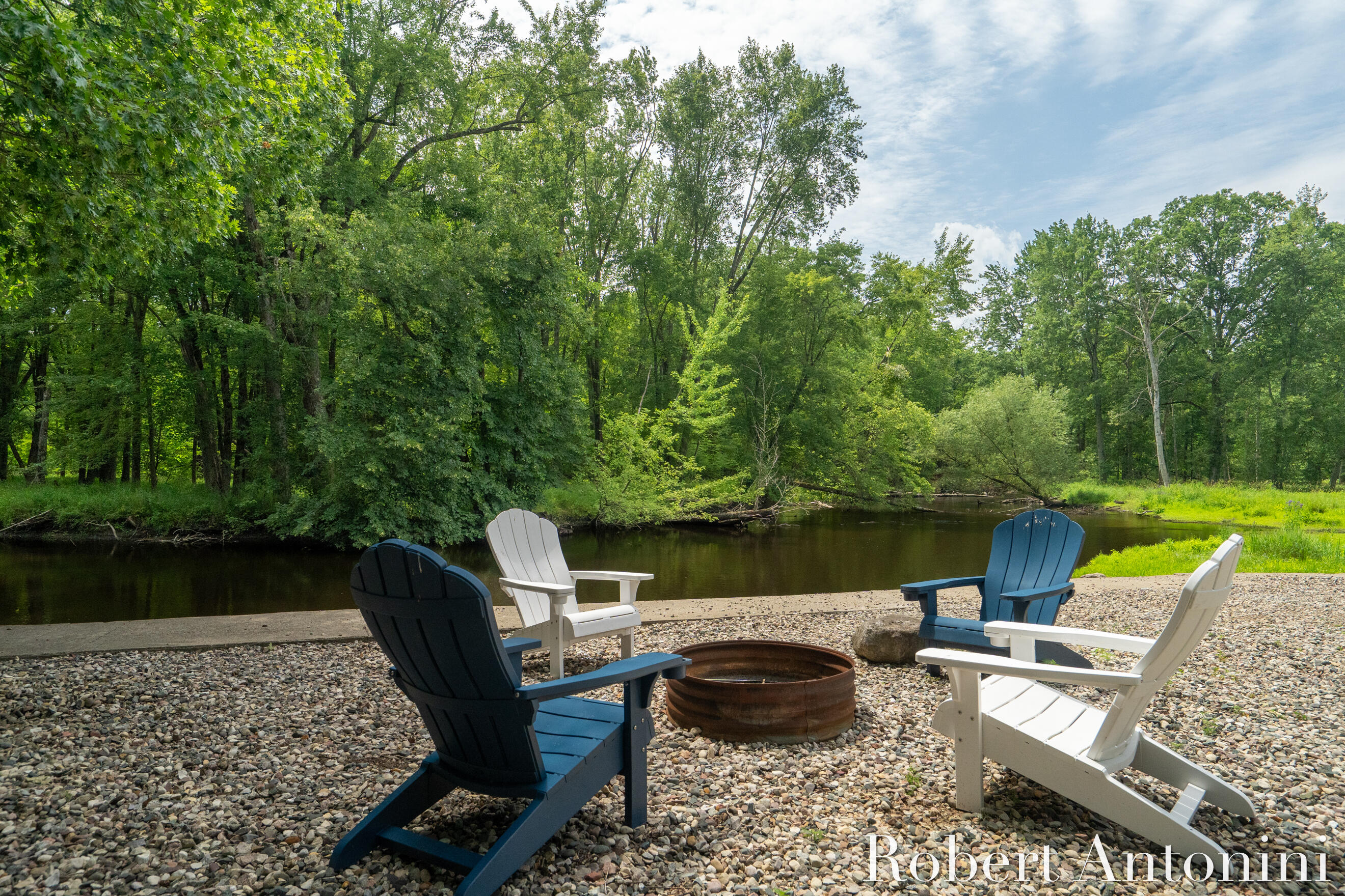 4751 Johnson Road Gowen, MI 49326 - Photo 144 of 146 Firepit by the River