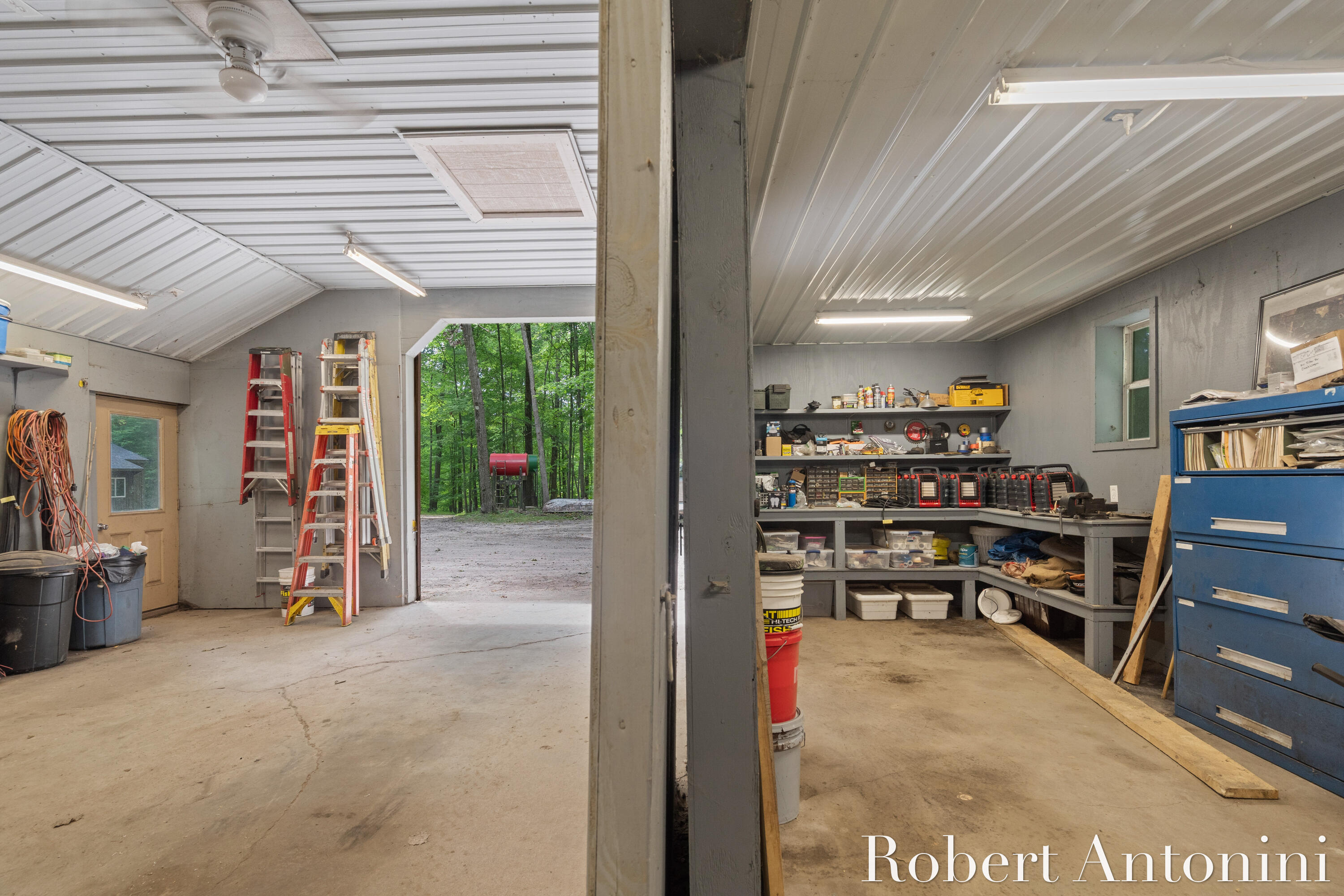 4751 Johnson Road Gowen, MI 49326 - Photo 23 of 146 Inside of Storage Barn