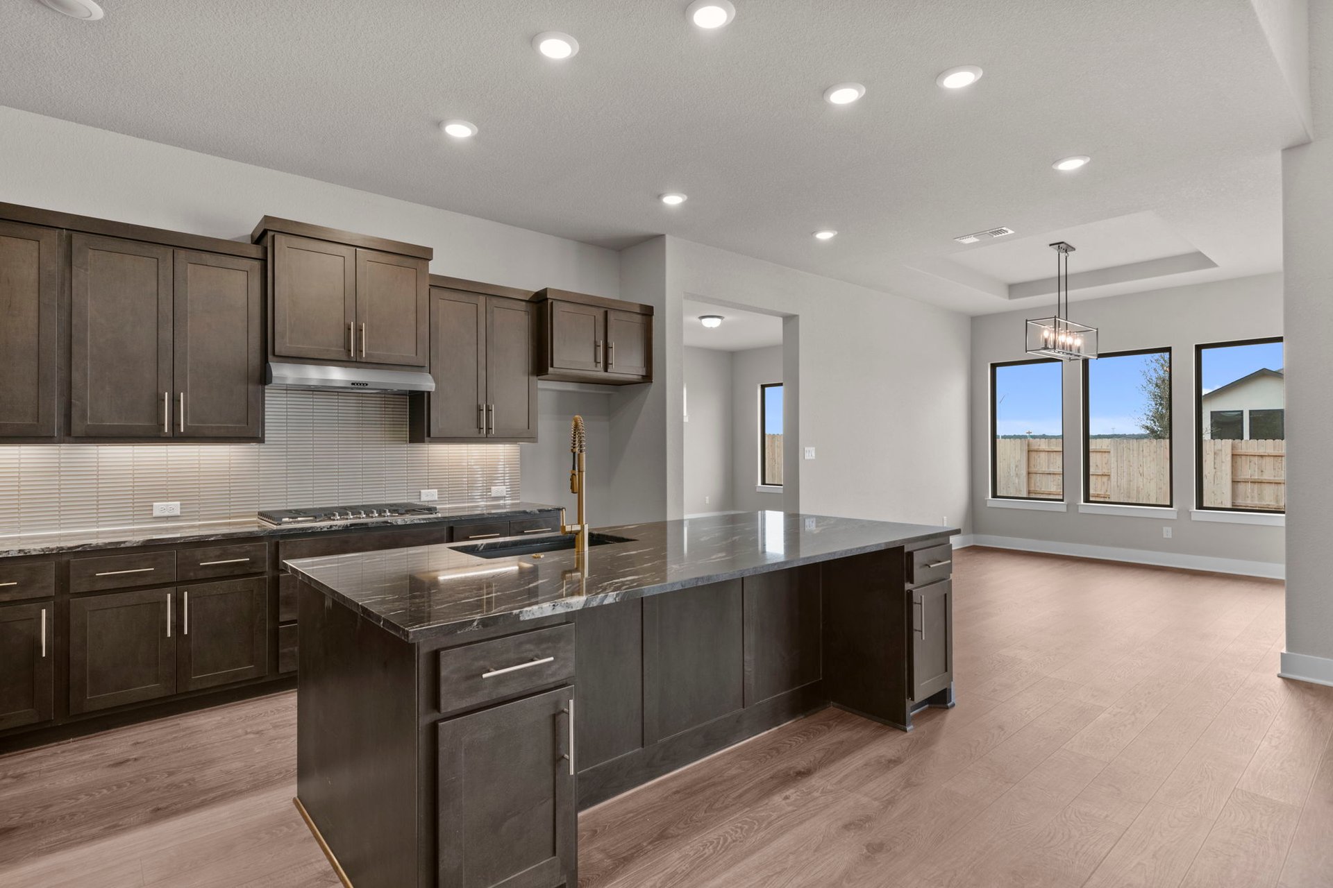 812 South Hemingway Loop Liberty Hill, TX 78642 - Photo 12 of 39 Large Center Island in Kitchen