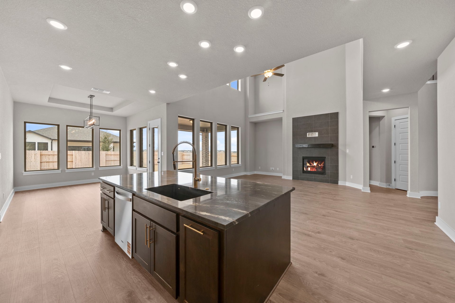 812 South Hemingway Loop Liberty Hill, TX 78642 - Photo 38 of 39 Open concept floorplan