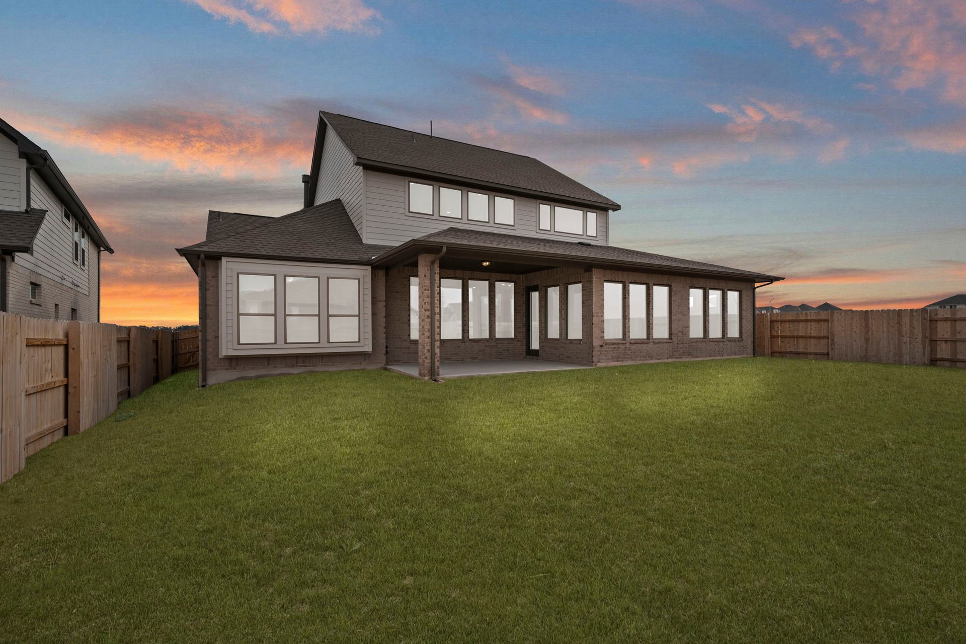 812 South Hemingway Loop Liberty Hill, TX 78642 - Photo 30 of 39 Rear of Home and Private Backyard