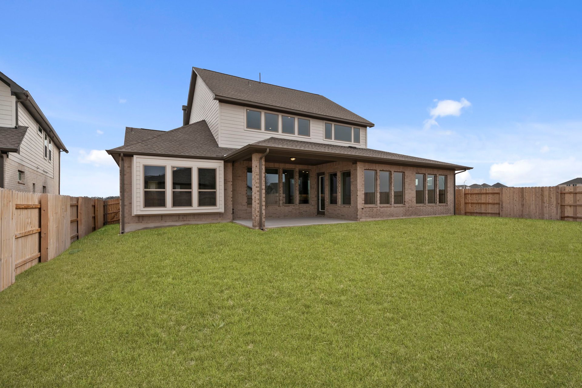 812 South Hemingway Loop Liberty Hill, TX 78642 - Photo 31 of 39 Rear of Home and Private Backyard