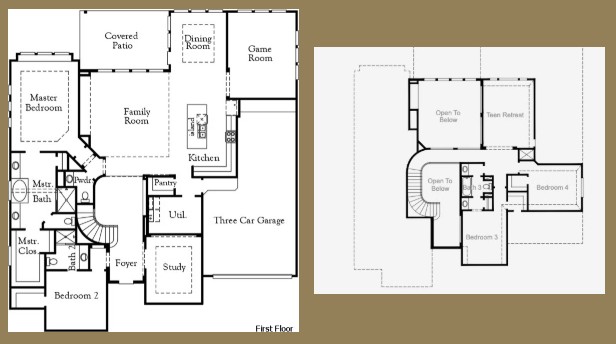 812 South Hemingway Loop Liberty Hill, TX 78642 - Photo 39 of 39 Floorplans - Representative Photo