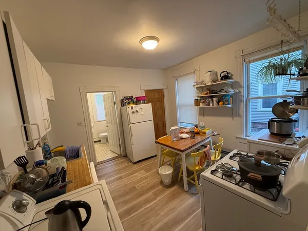 a room with storage and utility