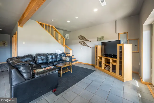 a view of outdoor space with seating