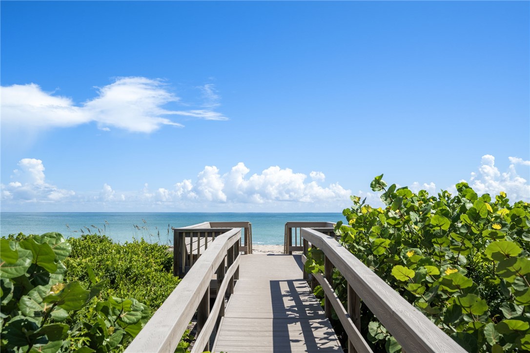 1050 Reef Road, Unit 102 Vero Beach, FL 32963 - Photo 28 of 36 a view of balcony and yard