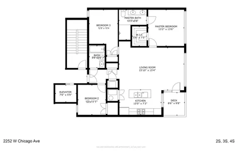 $845,000 | 2252 West Chicago Avenue, Unit 2S, Chicago, IL 60622