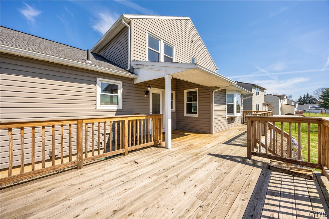5182 Novara Lane Clay, NY 13041 - Photo 32 of 34 Large Deck