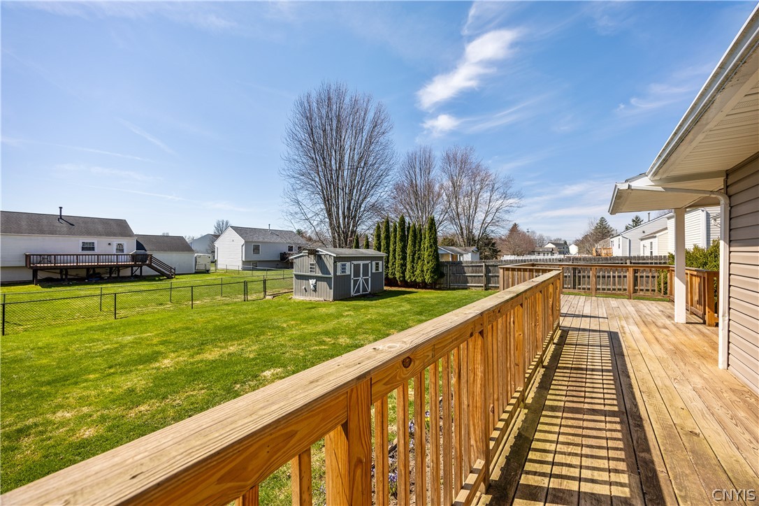 5182 Novara Lane Clay, NY 13041 - Photo 33 of 34 Large Deck