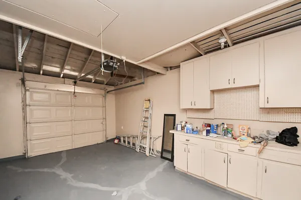 a view of a porch in front of a house