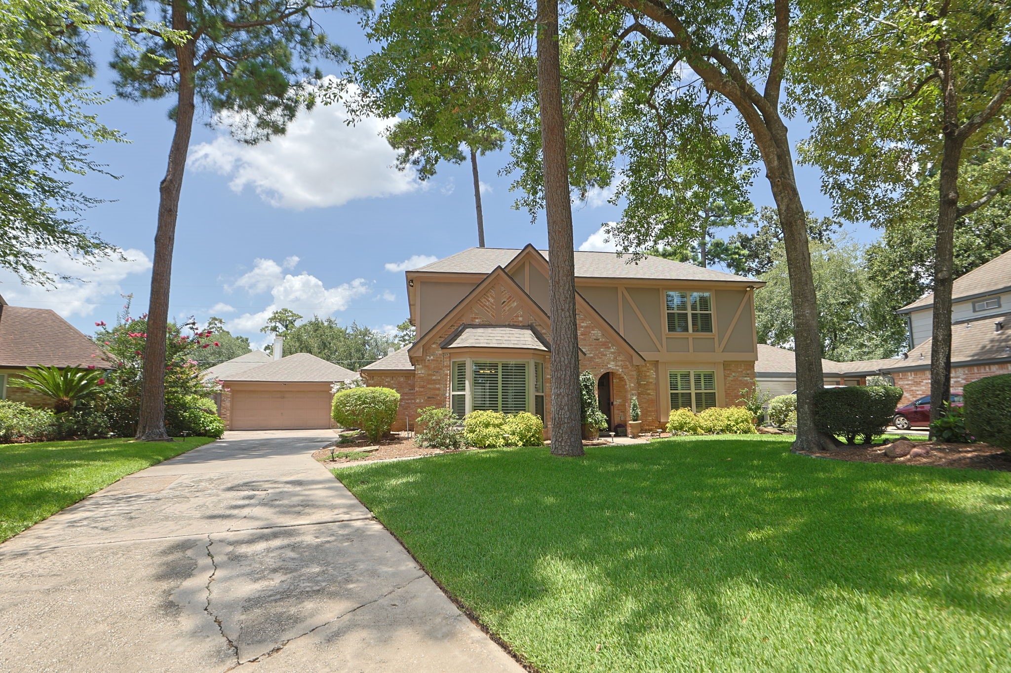 3414 Flaming Candle Drive Spring, TX 77388 - Photo 4 of 50 Home has double-paned windows. The extra-long driveway will accommodate your vehicles, as well as your guests.