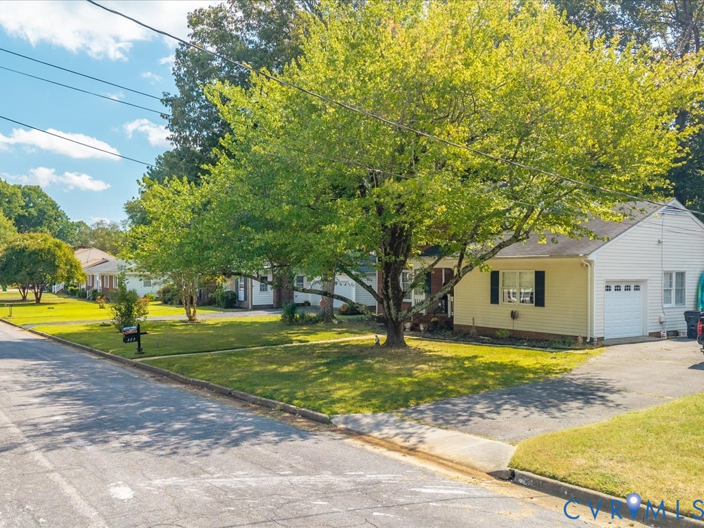 222 Homestead Drive Colonial Heights, VA 23834 - Photo 28 of 35 a view of a house with a yard and large tree