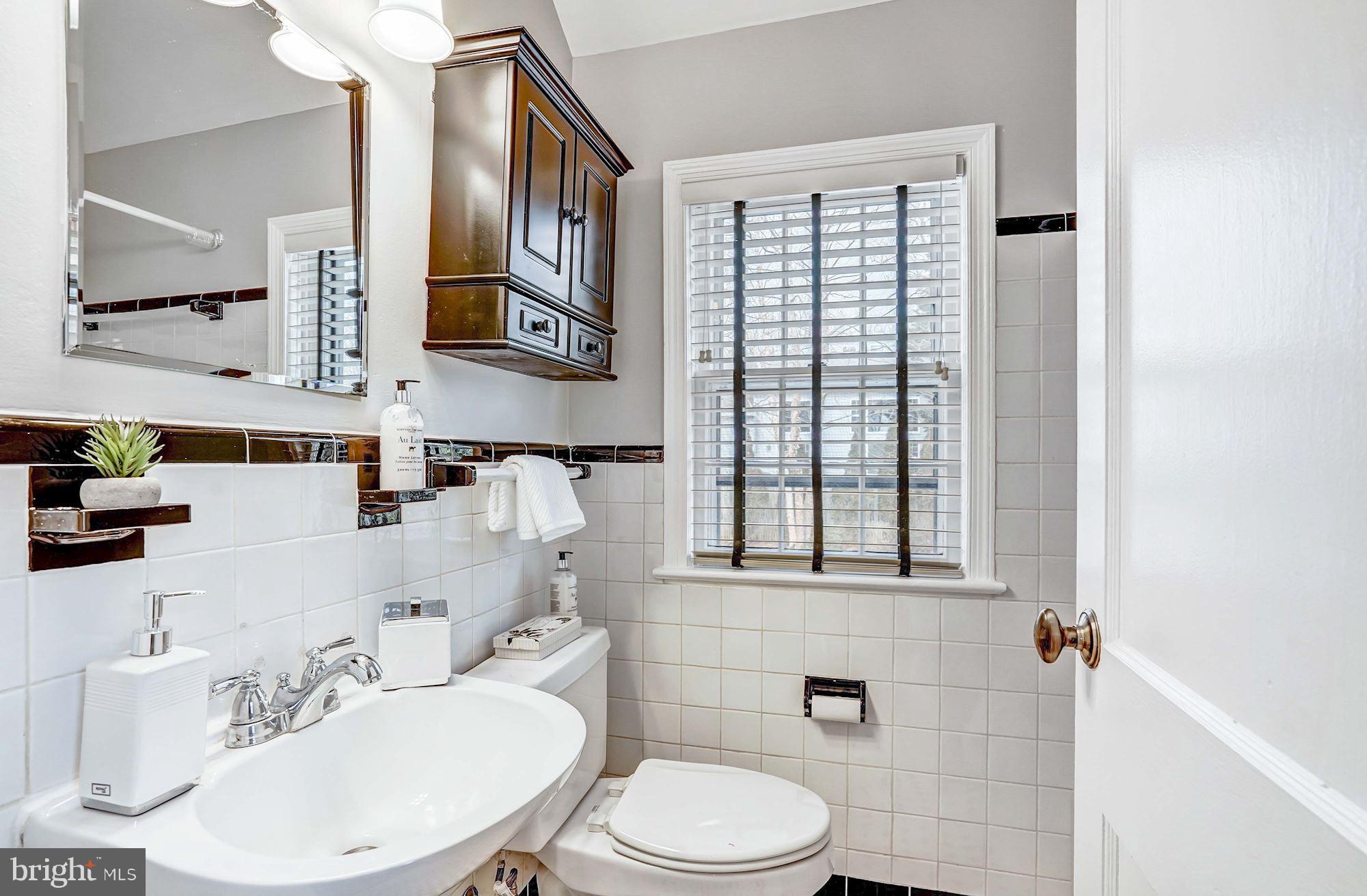 5919 Wilmett Road Bethesda, MD 20817 - Photo 16 of 27 Upstairs Bathroom