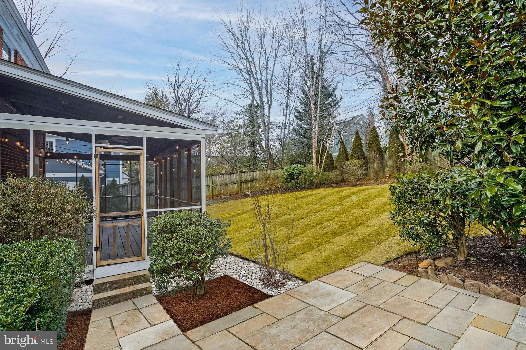 5919 Wilmett Road Bethesda, MD 20817 - Photo 24 of 27 Flagstone Patio
