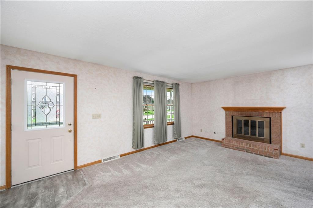 309 Quail Ridge Court Gibsonia, PA 15044 - Photo 4 of 48 Inviting living room with gas log fireplace