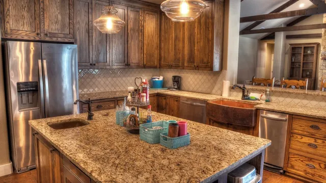 a living room with a couch and a flat screen tv