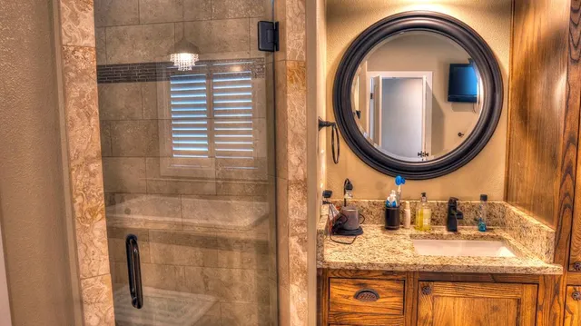a close view of a bathroom with a toilet and a sink