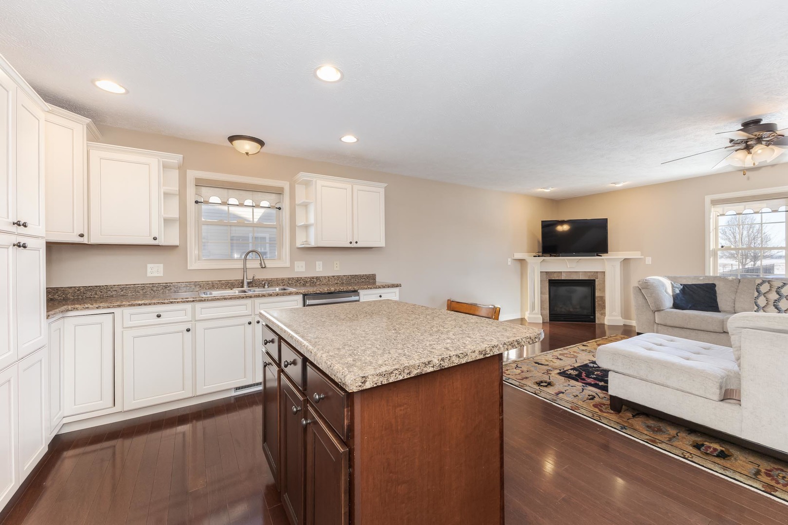 1646 Belclare Road Normal, IL 61761 - Photo 11 of 50 a kitchen with a sink stove and microwave
