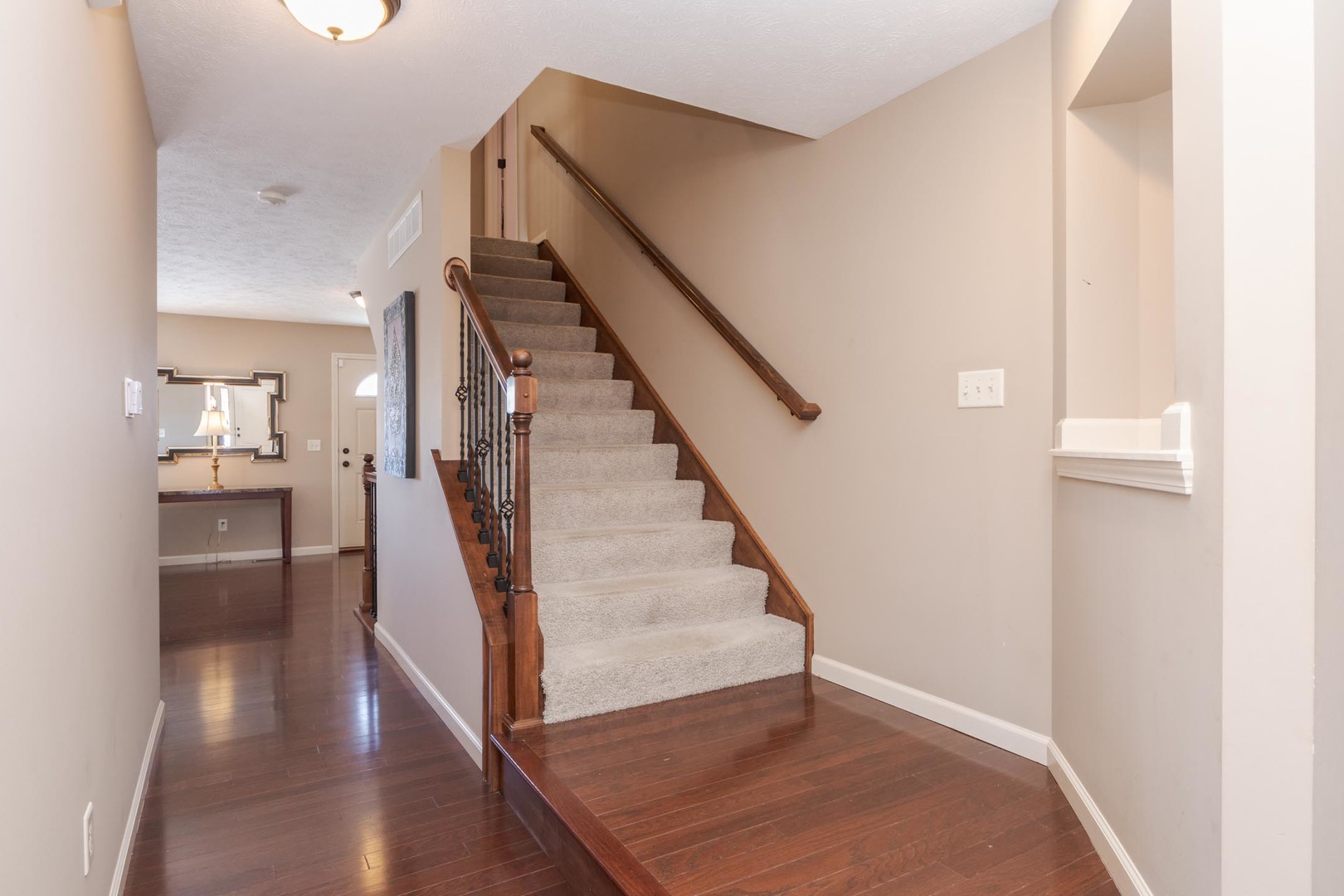 1646 Belclare Road Normal, IL 61761 - Photo 22 of 50 a view of entryway and hall with wooden floor