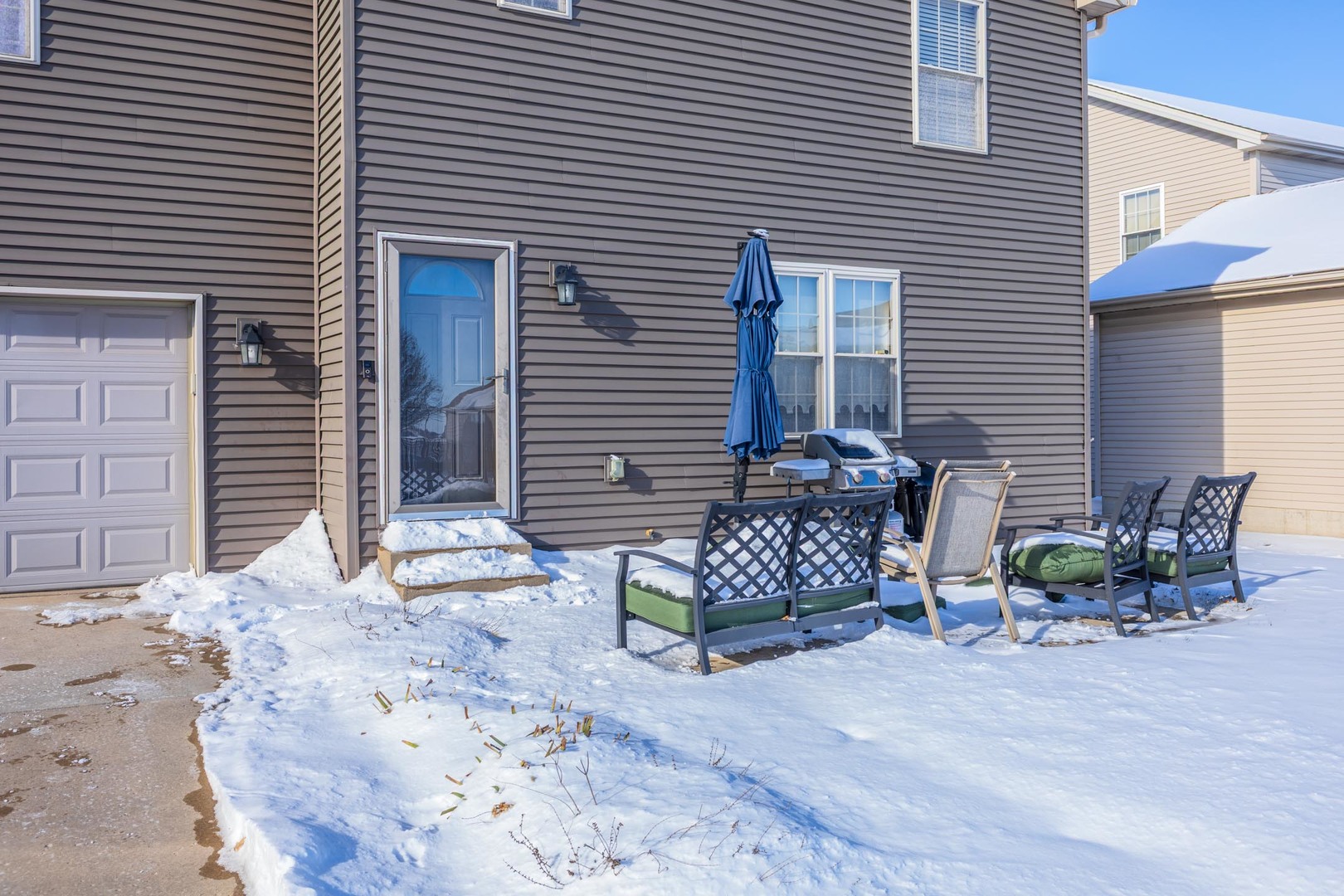 1646 Belclare Road Normal, IL 61761 - Photo 45 of 50 a view of a chairs and table in patio