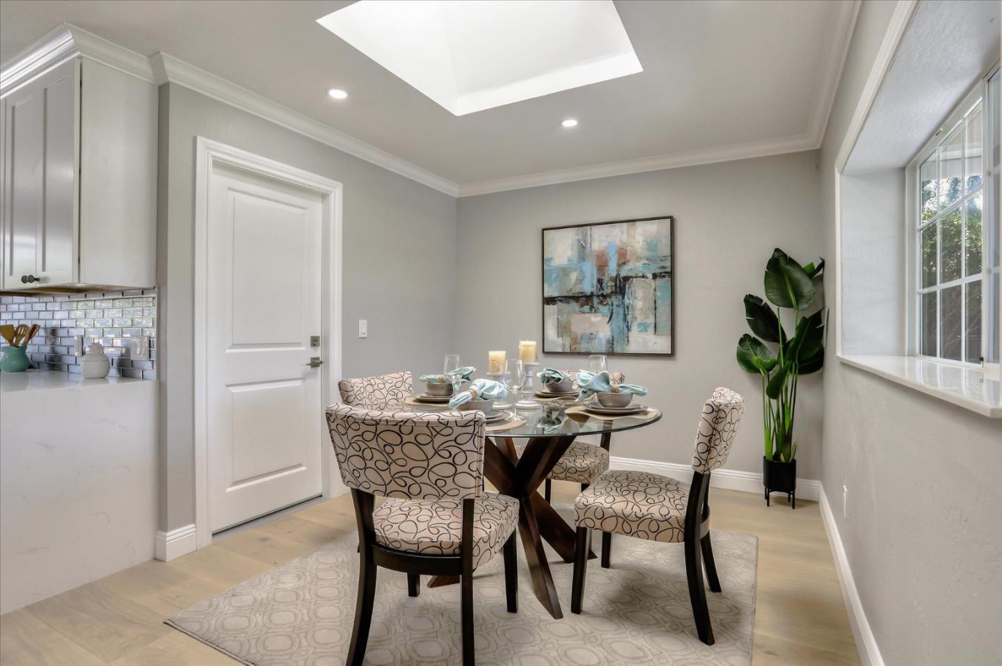 1241 Wasatch Drive Mountain View, CA 94040 - Photo 30 of 66 a view of a dining room with furniture and window
