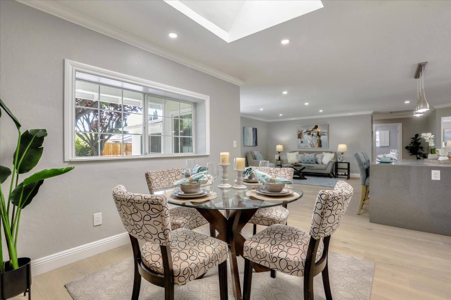 1241 Wasatch Drive Mountain View, CA 94040 - Photo 31 of 66 a view of a dining room with furniture window and outside view