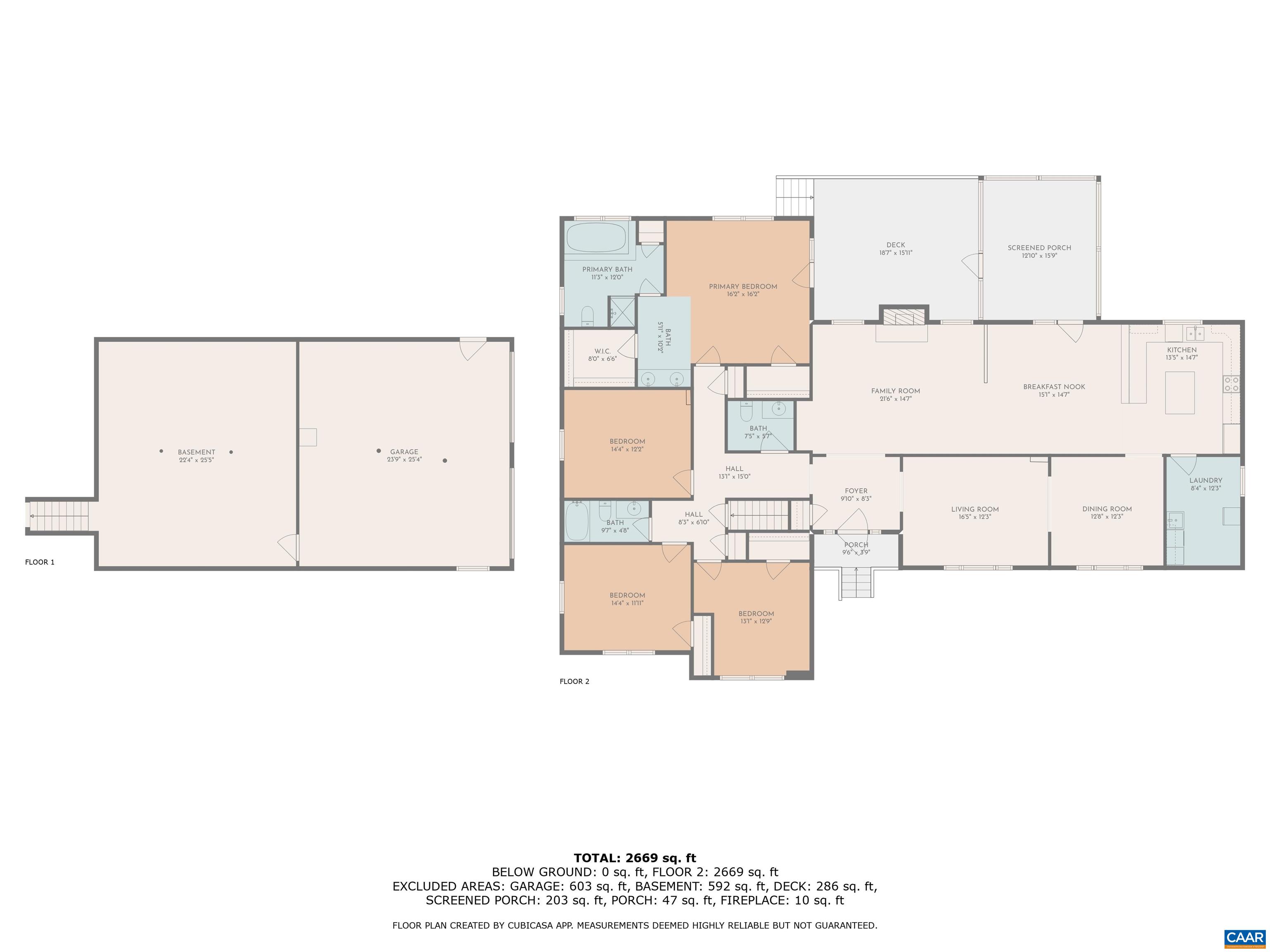 208 Rolling Hills Road Ruckersville, VA 22968 - Photo 6 of 56 a picture of a floor plan