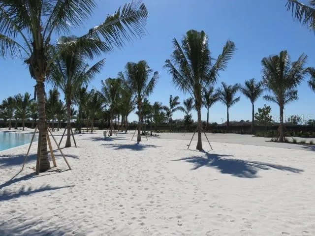 a view of a room with storage