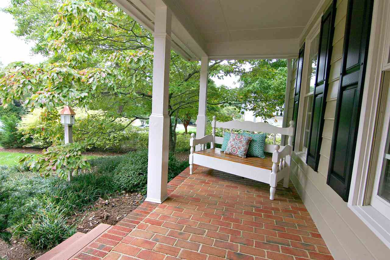 7903 Laurel Mountain Road Raleigh, NC 27613 - Photo 2 of 25 Brick Flooring adds Tons of Charm to the Front Porch Front Porch