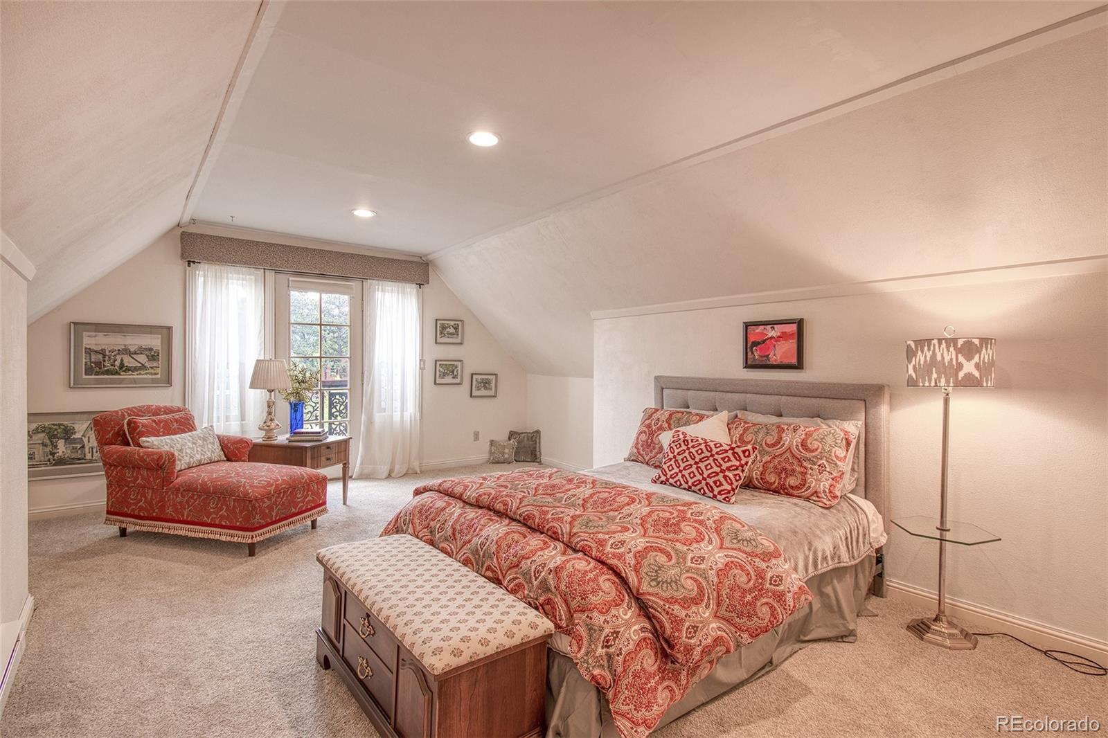 416 Conestoga Road Bailey, CO 80421 - Photo 22 of 40 a bedroom with bed and window