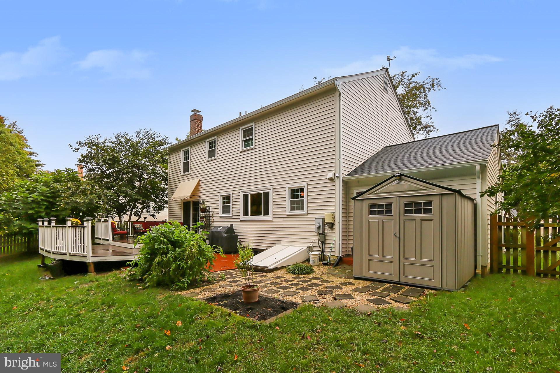 8108 Viola Street Springfield, VA 22152 - Photo 48 of 61 Storage shed and patio