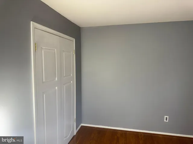 a view of a fan in the room