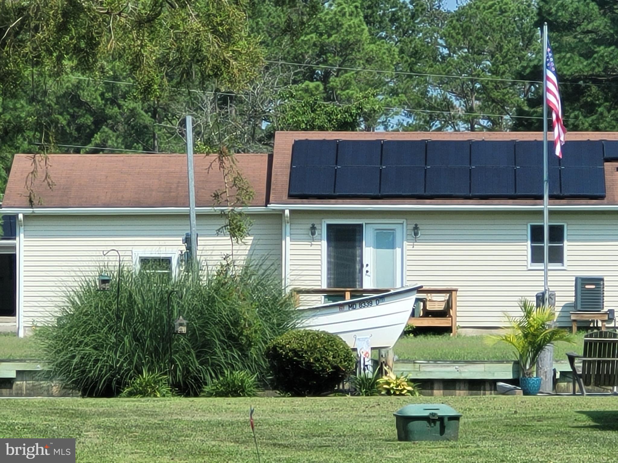 5195 Debra Road Marion Station, MD 21838 - Photo 31 of 32 Solar panel convey. Photo from across the canal.