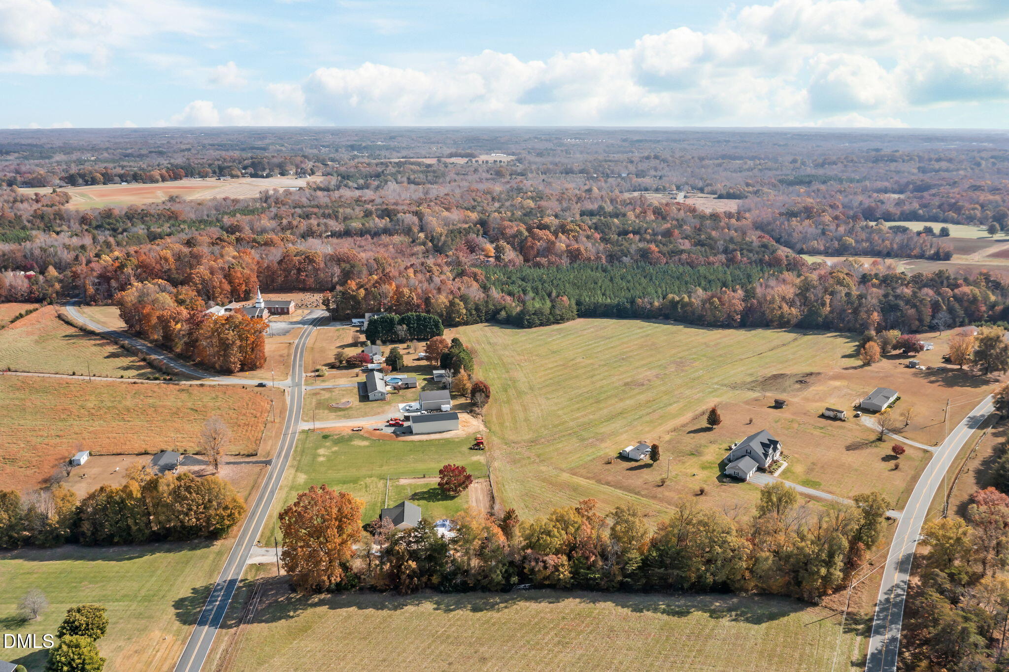 1434 Bethel Methodist Church Road Burlington, NC 27217 - Photo 5 of 12 an aerial view of a house with a lake view