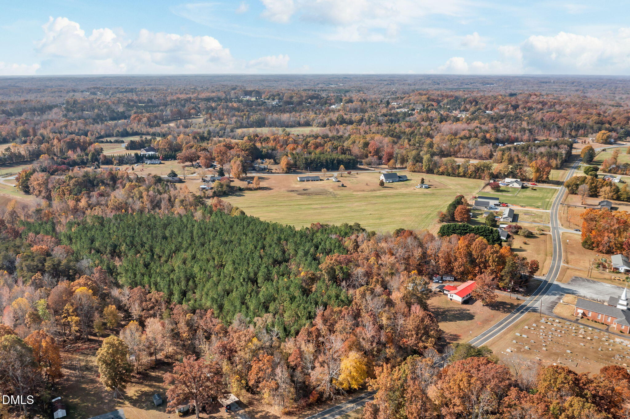 1434 Bethel Methodist Church Road Burlington, NC 27217 - Photo 10 of 12 an aerial view of residential building and lake