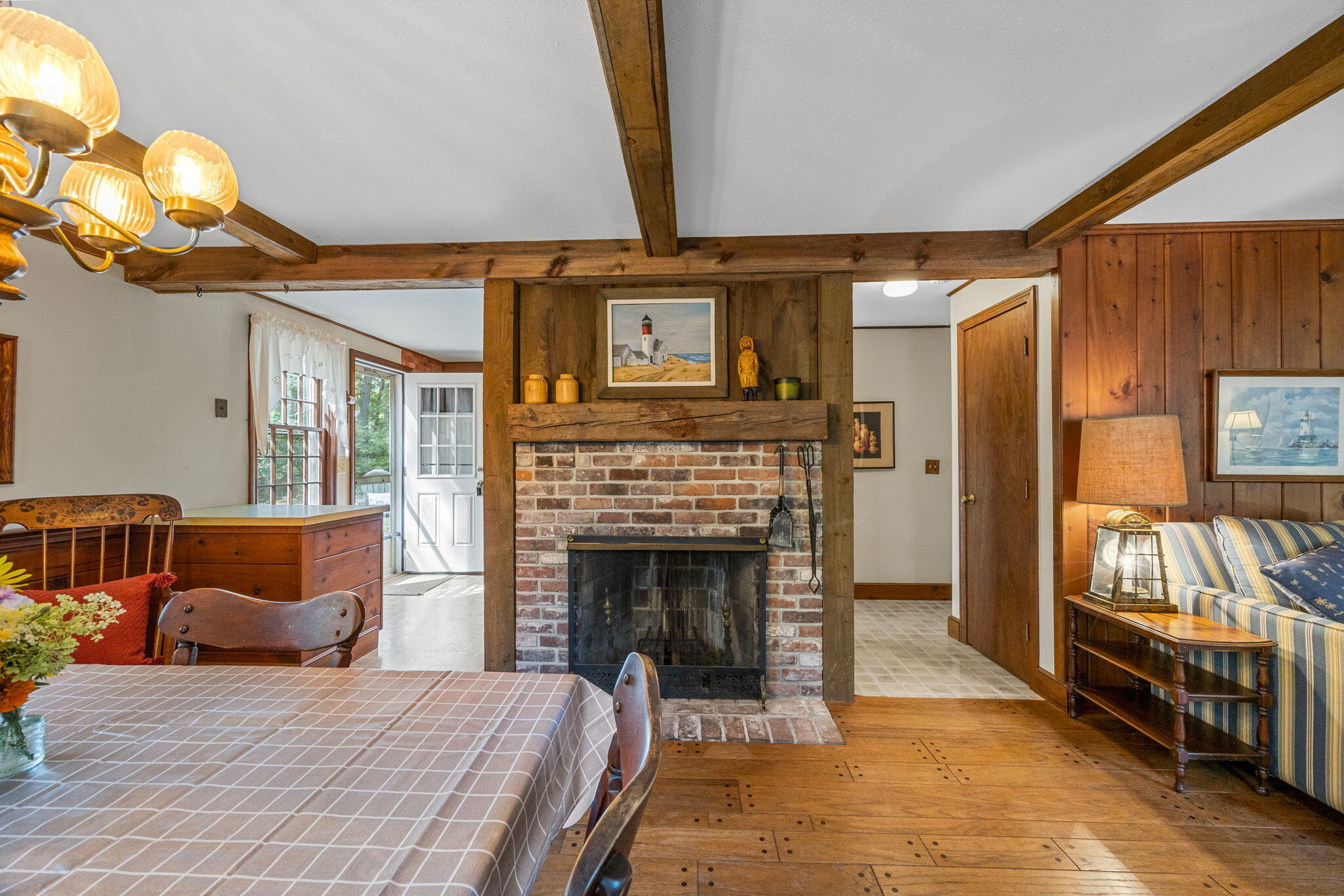 65 Cestaro Way Eastham, MA 02642 - Photo 5 of 40 a bedroom with furniture and a fireplace