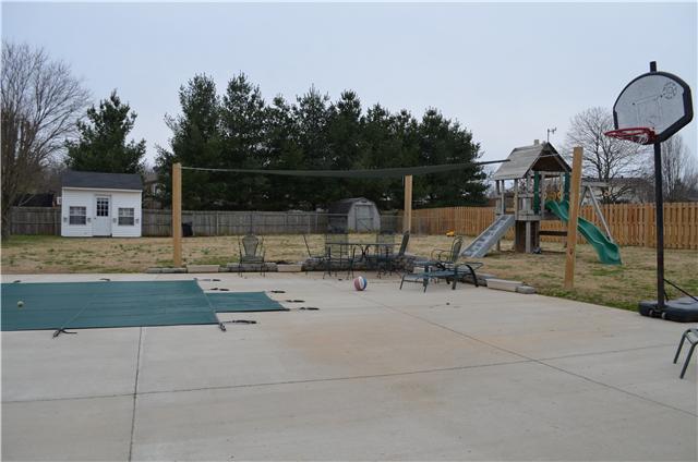 1821 Springs Inn Road Clarksville, TN 37043 - Photo 20 of 20 Large Backyard, with pool, separate fenced garden area, shed, and heated/cooled playhouse. This home has it all, more pictures are available at the virtual tour or at www.kenadamsrealtor.com