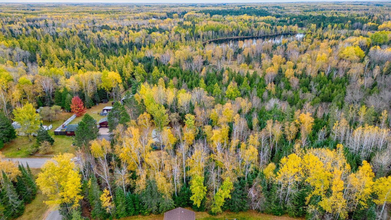 5462 Twin Lakes Loop 45 Aurora, MN 55705 - Photo 40 of 42 Aerial view of property's location with a forest