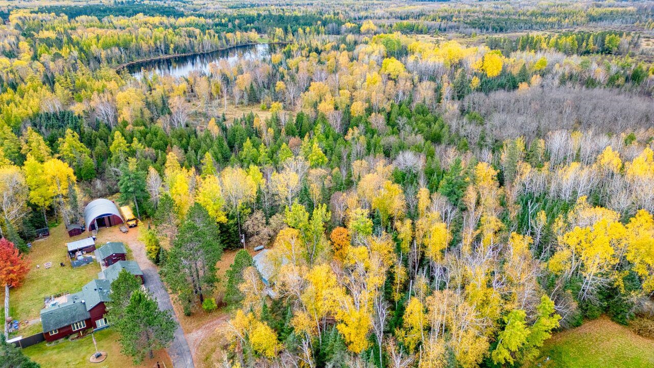 5462 Twin Lakes Loop 45 Aurora, MN 55705 - Photo 41 of 42 Drone / aerial view of a large body of water