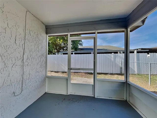 a view of a room with window