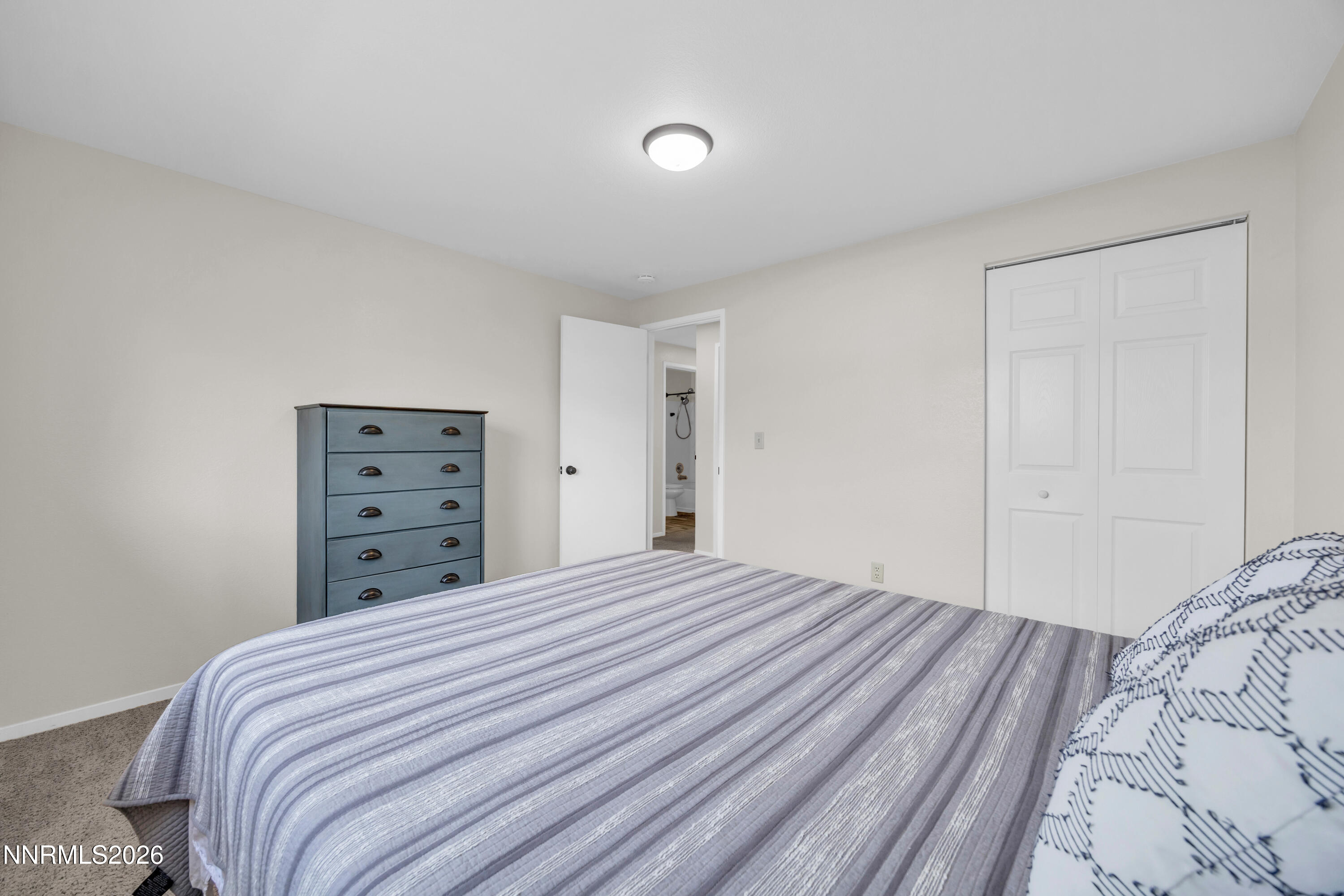 702 Ophir Court Dayton, NV 89403 - Photo 21 of 29 a bedroom with a bed and a closet